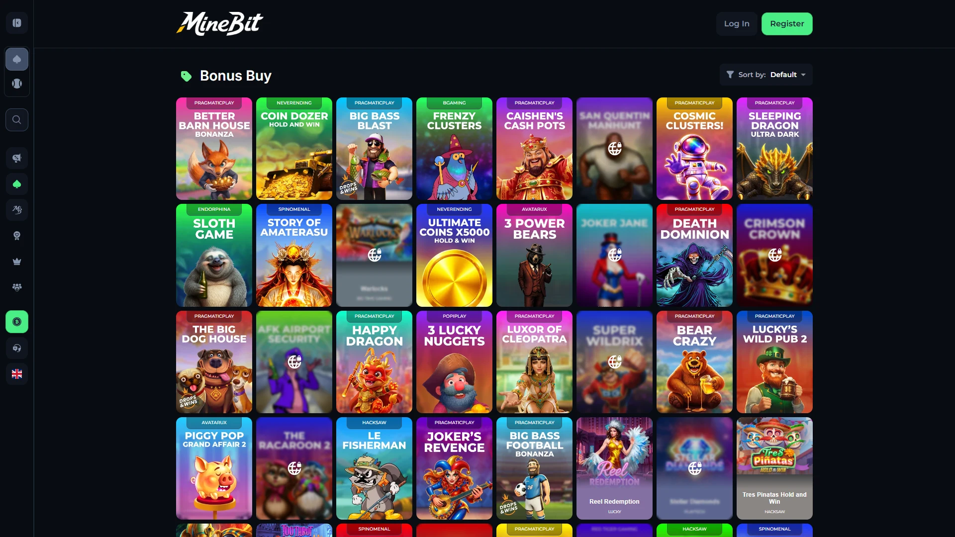 Current Minebit bonus offers